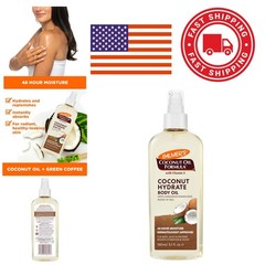 Coconut Oil Body Oil 5.1 Ounces Spray for Deep Hydration and Rejuvenation