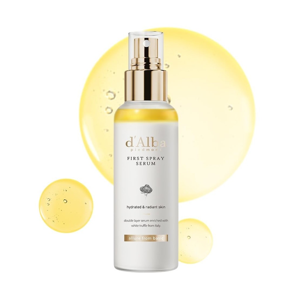D&rsquo;ALBA PIEDMONT Italian White Truffle First Spray Serum 100mL 3.38 fl oz Sealed
