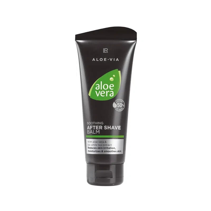 LR Aloe Via Aloe Vera Soothing After Shaving Balm Men Skin 100 ml./3.3 fl.oz.