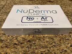 Pure Daily Care NuDerma Clinical Ne+Ar Skin Therapy Wand w/6 Fusion Applicators