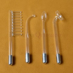 4 PCS Violet High Frequency Electrode Replacement Wands For High Freqeuncy Unit
