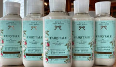 5 (FIVE) FAIRYTALE 8oz Shea Butter & Coconut Oil LOTION Bath and Body Works