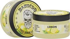 BANDIDO FACE SCRUB LEMON GENTLY EXFOLIATING 10.2 OZ / 300 ML
