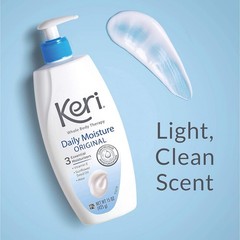 (2 pack) Keri Daily Dry Skin Therapy Moisturizing Original Body Lotion, 20 oz