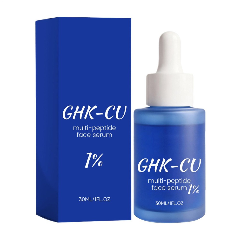 GHK Copper Peptide Facial Serum 1% GHK-Cu wrinkles crow&rsquo;s feet Hair Shedding