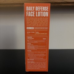 NEW Duke Cannon Daily Defense Face Lotion Mineral Sunscreen SPF 32 3 oz.