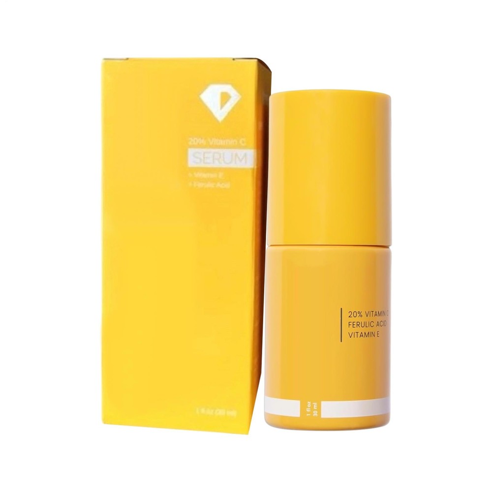 Timeless 20% Vitamin C + E Ferulic Acid Serum 1oz (30 ml) brightens corrects