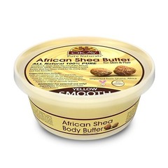 OKAY Pure Naturals 8oz Unrefined Yellow Shea Butter Skin and Hair Moisturizer