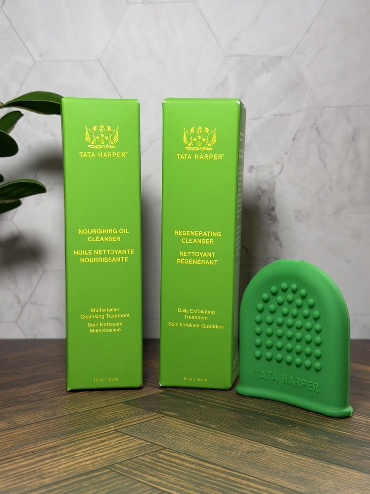 Tata Harper Nourishing Oil + Regenerating Cleanser Set