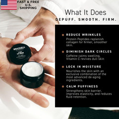 Brickell Men&rsquo;s Restoring Under Eye Cream for 0.5 Fl Oz (Pack of 1), White