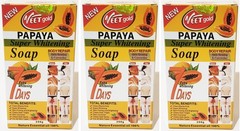 Veet Gold Facial Brightening Papaya Soap x3