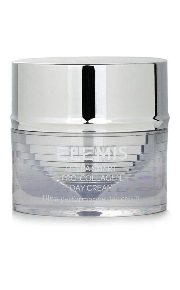 Elemis Ultra Smart Pro-Collagen DAY Cream For Deep Wrinkles 1.6 oz/50ml NWOB NEW