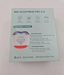 Riki Sculptress Pro 2.0 Skincare Cooling & Warming Guasha Tool w/LED~ NEW Sealed
