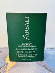 Farsali The Reset Renewal Fluid Cream 1 fl oz Brighten, Smooth, Firm New In Box