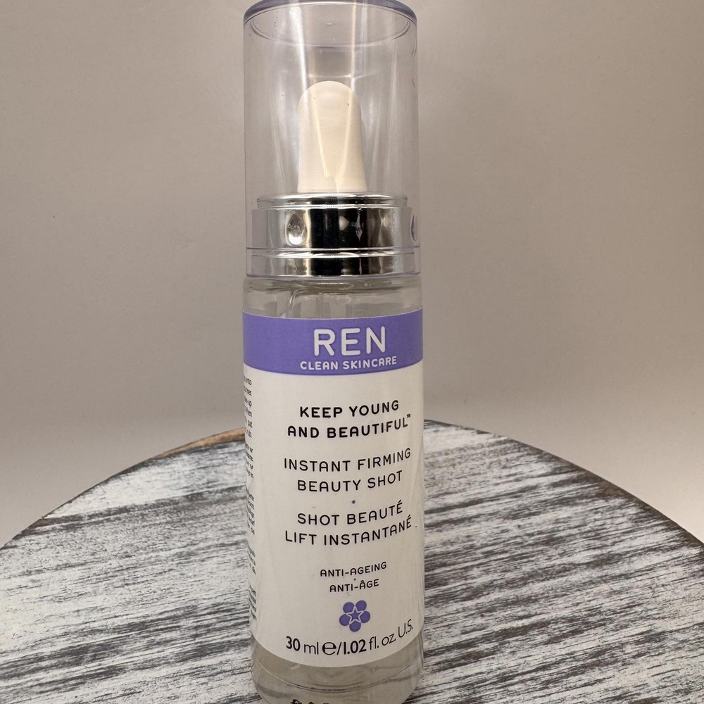 REN Instant Firming Beauty Shot for Face – 1.02oz/30ml -Full Size NEW w/o Box