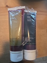 Korres Jumbo Body Butter Vanilla 7.95 fl. oz. Korea Amber Pear 7.95 Sealed Db2