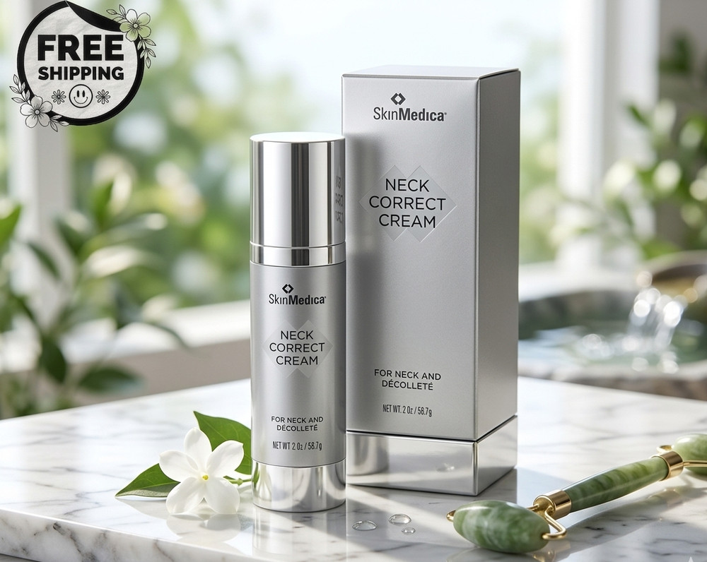 SkinMedica Neck Correct Cream 2oz 56.7g For Neck & Décolleté NEW IN BOX Authenti