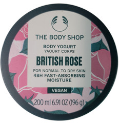 The Body Shop British Rose Body Yogurt 6.9 oz Vegan Moisturizer