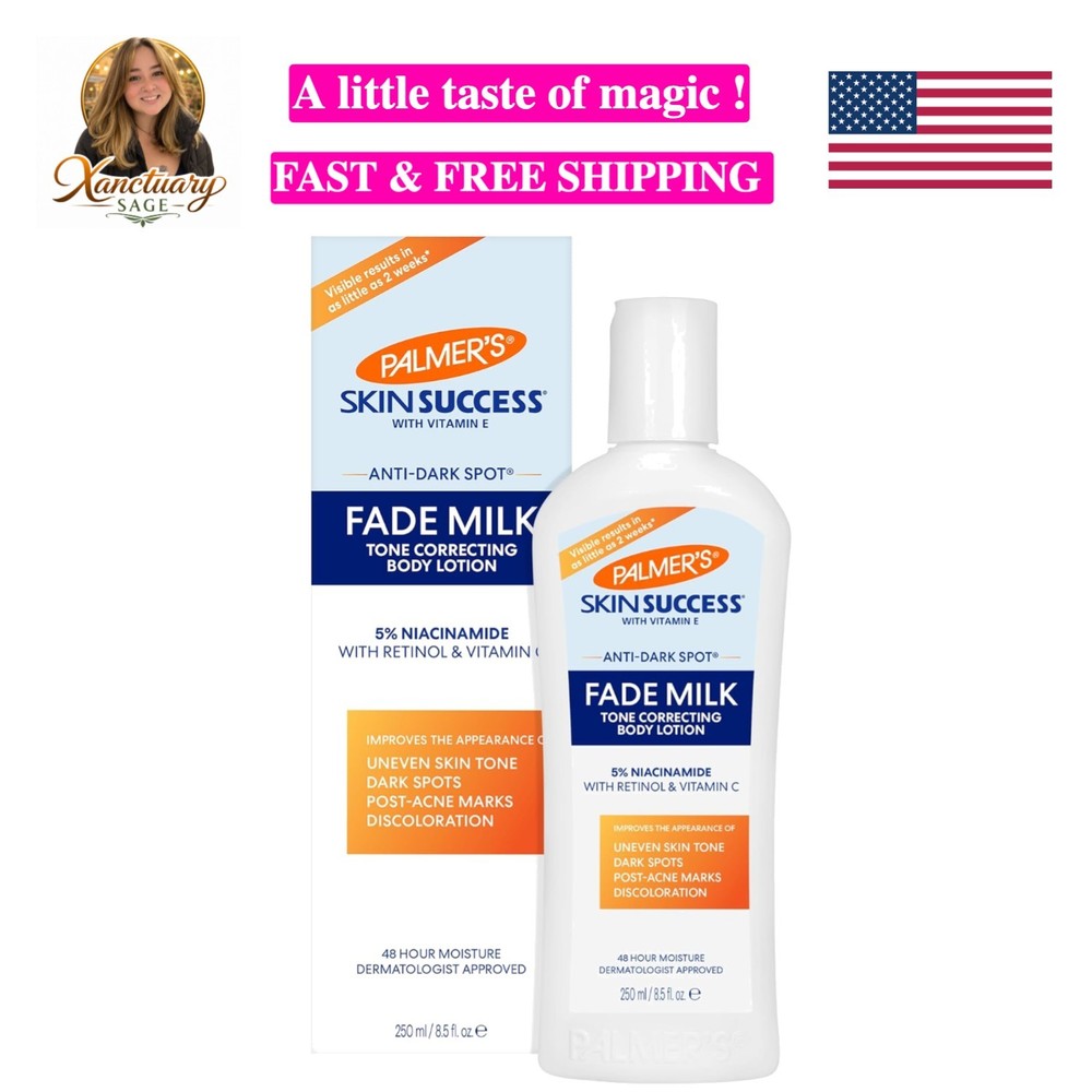 Unscented Skin Success Fade Milk Lotion, 8.5oz – Correct Dark Spots & Hydrate
