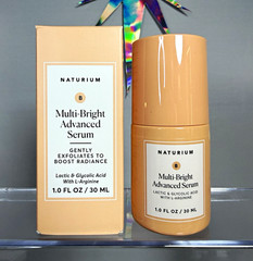 Naturium Multi-Bright Serum Brightening Exfoliating Lactic/Glycolic 1 fl oz