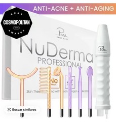 Pure Daily Care NuDerma Professional Electric Facial Wand Acne Wrinkles