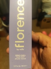 florence by mills Zero Chill Vegan Face Mist – Rose – 3.4 Fl Oz / 100 ml NIB