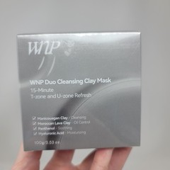 WNP DUO Cleansing Clay Mask 15 Minute T Zone Refresh 100g/3.53oz BNIB/SEALED