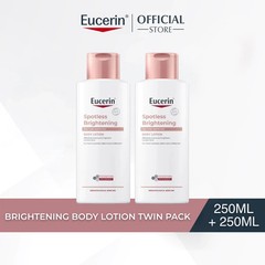 2 X EUCERIN SPOTLESS BRIGHTENING BODY LOTION 250ML THIAMIDOL EVEN SKIN TONE CARE