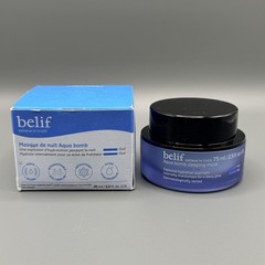 belif Aqua Bomb Sleeping Mask 2.53 oz 75 mL Overnight Hydration NIB