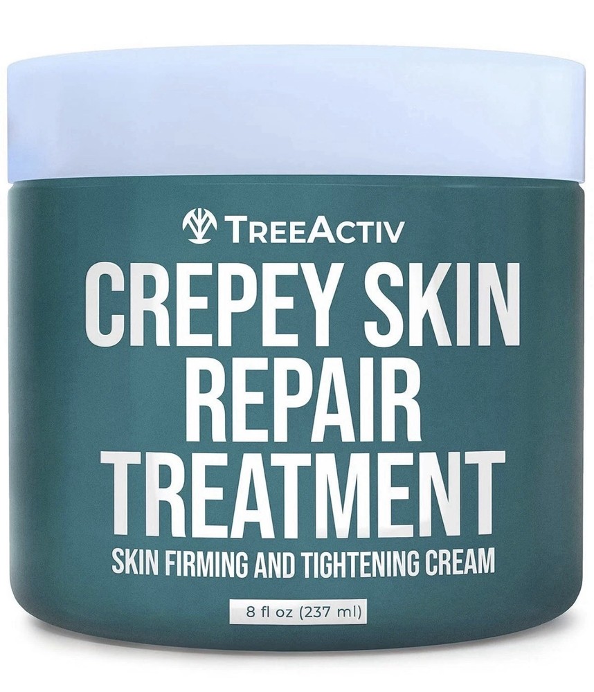 2 X Treeactiv Crepey Skin Repair Treatment, 8Oz, Firming Crepe Skin Cream