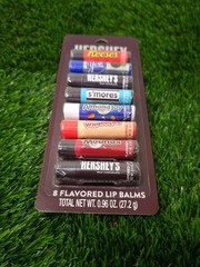 Hershey&rsquo;s Milk Chocolate Flavored Lip Balm 8 Pack NEW Unopened