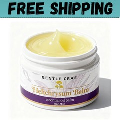 Extracts Helichrysum Balm — Moisturizing Helichrysum Essential Oil Balm, Beeswax