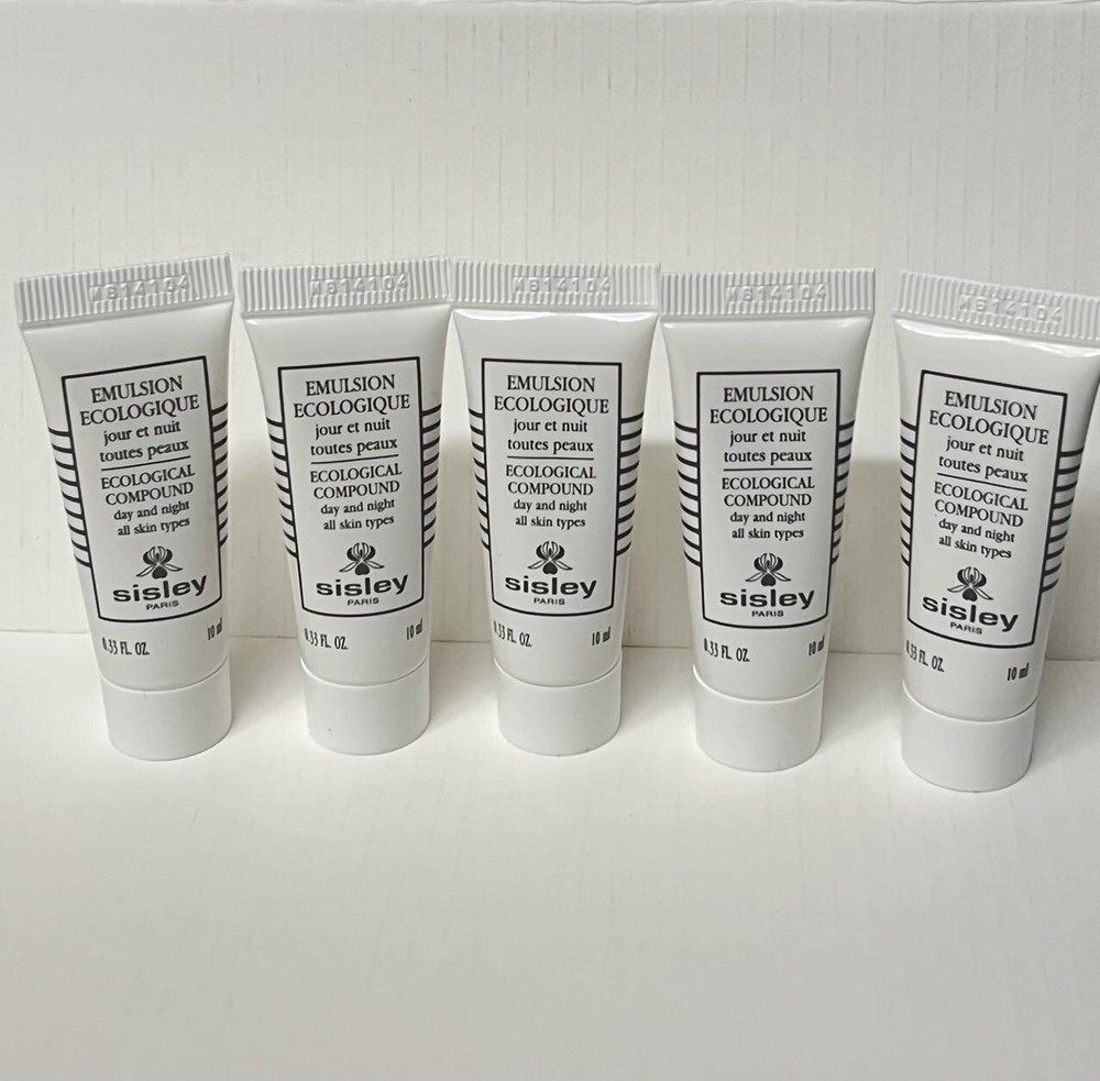 5 x Sisley Ecological Compound Day And Night 0.33oz / 10ml Each Total 50ml New
