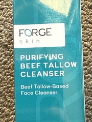 Forge Skin Women Purifying Beef Tallow Based Face Cleanser 5oz 150ml New Sealed