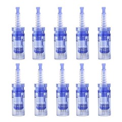 100PCS Round Nano 0.25mm Microneedling Pen Cartridges For A6 N2 M7 – New/Sealed