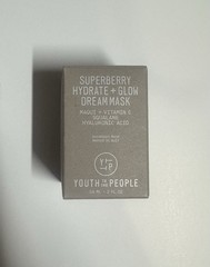 Youth to the People SUPERBERRY HYDRATE + GLOW DREAM MASK – 2 FL OZ | Retails $52