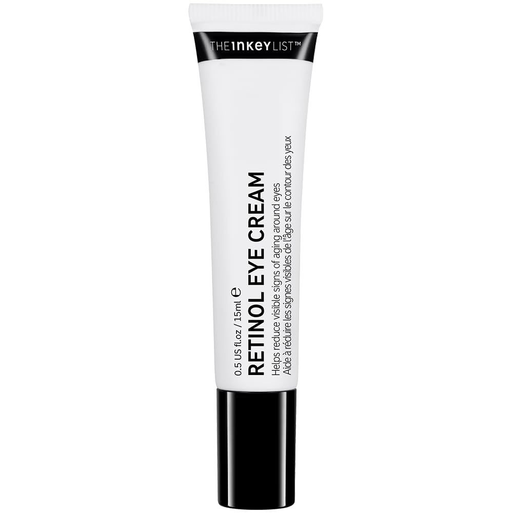 The INKEY List Retinol Eye Cream 0.5 Fl Oz, Oz (Pack of 1), White
