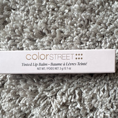 Color Street Tinted Lip Balm Clear Tocopherol Unscented 0.1 oz 18M D054A
