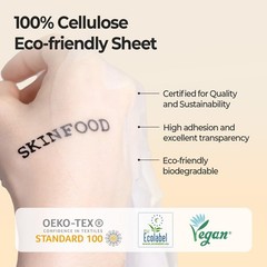 SKINFOOD Carrot Carotene Daily Sheet Mask, 30 Count (Pack of 1),