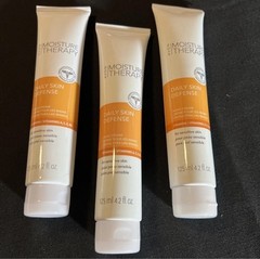 3- AVON Moisture Therapy Daily Skin Defense Hand Creams 4.2 floz Each Sealed NOS
