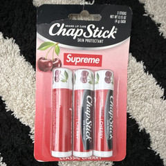 ChapStick Supreme Classic Cherry Lip Balm SPF 15 Paraben-Free 3-Pack 0.15oz