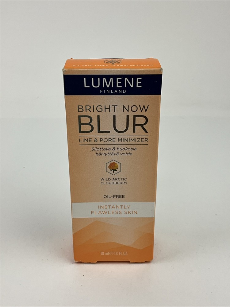 Lumene Bright Now Blur Line and Pore Minimizer Oil Free 1 Fl Oz