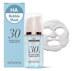 MENOKIN Quick Bubble Mask Hyaluronic Acid + Niacinamide No Rinse EXP 2029-05-11