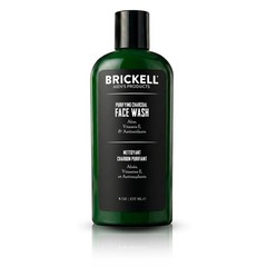 Brickell Men&rsquo;s Purifying Charcoal Face Wash for Men, 8 Ounce (Pack of 1)