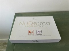 NuDerma Clinical With Neon & Argon Skin Therapy Wand With 6 Fusion Applicators