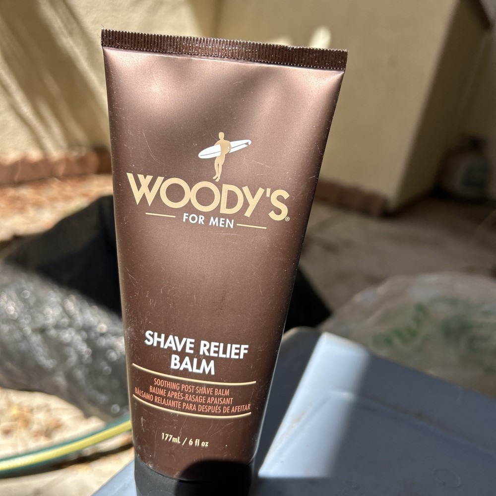 Woodys Shave Relief Balm – Post for Men, Soothing Aftershave