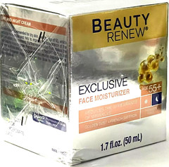 Beauty Renew Face Moisturizer 55+ Reduces Appearance Wrinkles 1.7oz EXP:09/2027