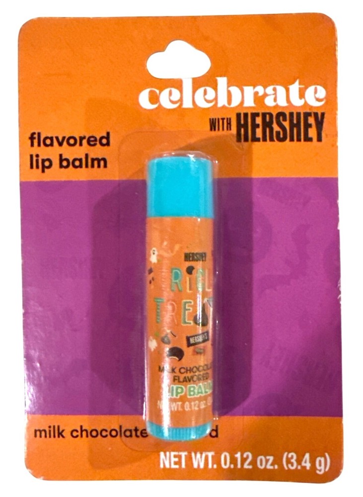 Vintage Celebrate w/Hershey&rsquo;s Milk Chocolate Flavor Lip Balm Collectible 0.12oz