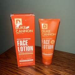 NEW Duke Cannon Daily Defense Face Lotion Mineral Sunscreen SPF 32 3 oz. 11/2025