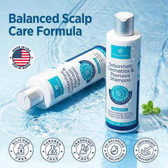 Seborrheic Dermatitis & Psoriasis Shampoo – Medicated Dandruff